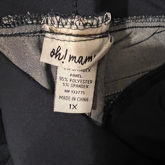 Oh Mamma Maternity Jeans Pants Size 1X or 2X - Picture 4 of 6
